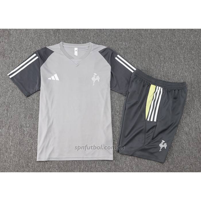 Chandal del Atletico Mineiro Manga Corta 2024-2025 Gris - Pantalon Corto